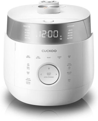 The Cuckoos Nest 6-Cup (Uncooked) Induction Heating Twin Pressure Rice Cooker with Nonstick Inner Pot in White at Nordstrom