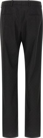 Gucci GG Wool Blend Formal Trousers - black