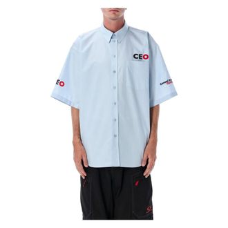 Balenciaga Hombre, Camisas, Azul, Talla: L