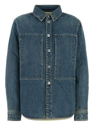 Jil Sander denim oversized shirt - Blue