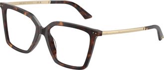 Jimmy Choo London Cat Eye Optical Frame - Dames - Brillen - Bruin - 54 MM - Accessoires