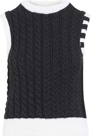 Thom Browne Aran Cable Shell Top