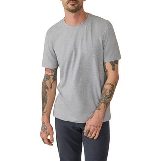 Faherty Movement Stretch T-Shirt in Rainier Grey Heather at Nordstrom Rack, Size Xx-Large
