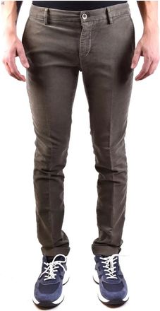 Mason's Slim-fit broek - Heren - Slim Fit Broeken - Groen - S - Broeken