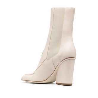 Ferragamo Gancini Boot - White