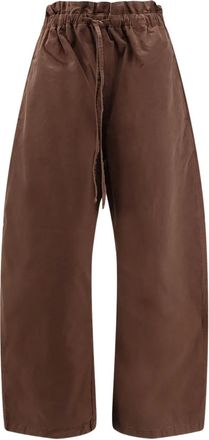 Polo Ralph Lauren Pantaloni a palazzo con coulisse - Marrone