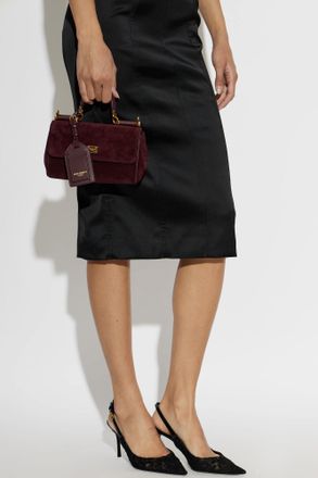 Dolce & Gabbana Bag My Sicily Mini, Womens, Burgundy