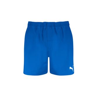 Puma Badeshorts PUMA, Herren, Gr. XXL, N-Gr, blau (vivid blau), Web, Obermaterial: 100% Polyester, unifarben, Badehosen Badeshorts, mit zeitlosem Design