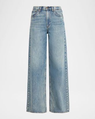 Rag & Bone Featherweight Sofie Wide-Leg Jeans