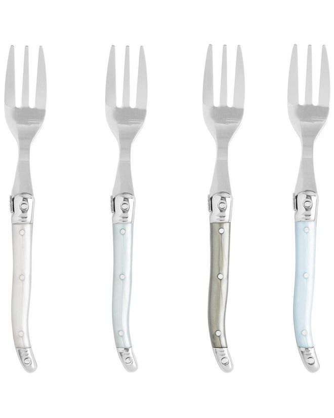 Laguiole Mother of Pearl Cake Forks (Set of 4)