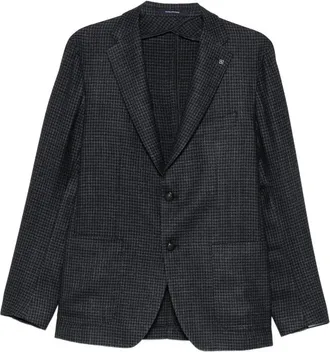 Tagliatore Houndstooth Single-breasted Blazer