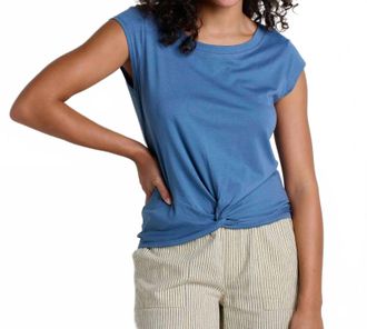 Toad & Co Anza North Sleeve Shirt In Pacific Blue