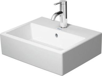 Duravit Duravit - Lavabo Vero Air 45x35cm, con rebosadero, con banco para