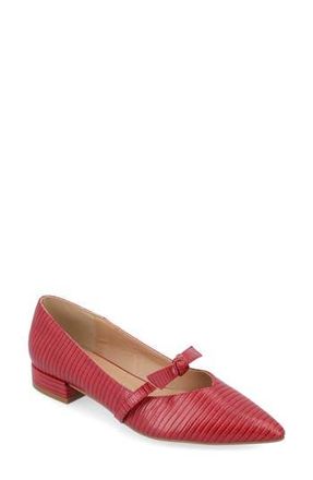 Journee Collection Cait Mary Jane Pump - Wide Width in Red at Nordstrom Rack, Size 7