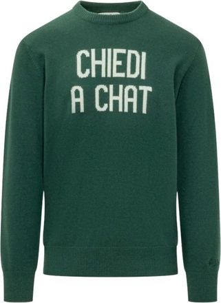 MC2 Saint Barth Jersey de Cuello Redondo Heron - Knitwear - Hombre - Verde - XL