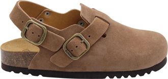 Scholl Bandido Slipper - Dames - Klompen - Bruin - 40 EU - Schoenen