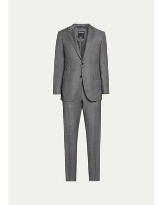 Ermenegildo Zegna Mens Trofeo Wool Suit