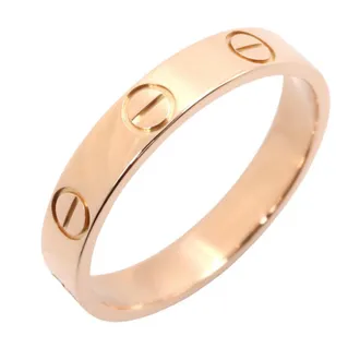 Cartier Gold Pink Gold (18K) Band Ring (Pre-Owned)