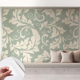 Tulup Carta Da Parati Autoadesiva - Fotomurale - Decorazione Parete - Murale - Adesivo Da Muro - Foglie Decorative 208x146 Cm