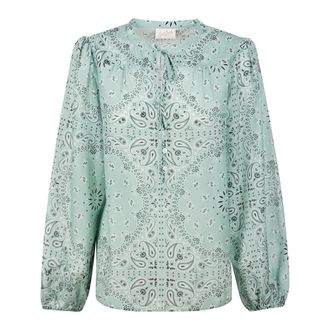 MC2 Saint Barth Dames, Blouses & Shirts, Blauw, Maat: M Poliester