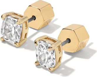 Miranda Frye Sophia Cubic Zirconia Stud Earrings in Gold at Nordstrom
