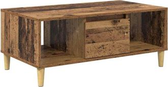 vidaXL Coffee Table Old Wood 90 x 50 x 26.5 cm Engineered Wood vidaXL