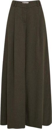 Moss Copenhagen MSCHCabrie HW Pants - Dames - Broeken - Groen - Maat: L