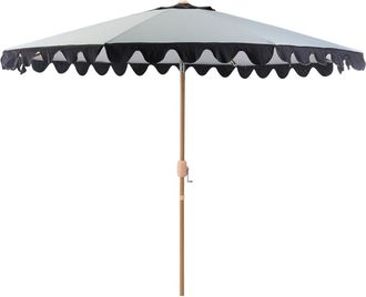 Beliani Sombrilla de jard&iacute;n 270 cm Gris