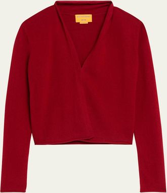 Guest In Residence Stealth Cashmere Multicolor Cardigan