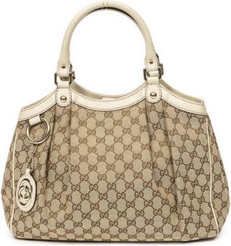 Gucci Pre-owned Womens Small Sukey Tote Shoulder bag - Beige - One Size