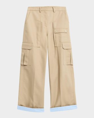 3.1 Phillip Lim Utility Cargo Pants with Contrast Cuffs