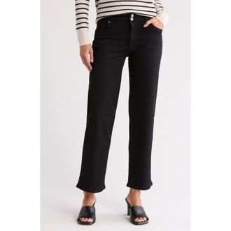 Kut from the Kloth Lucy High Waist Wide Leg Jeans in Black at Nordstrom Rack, Size 14
