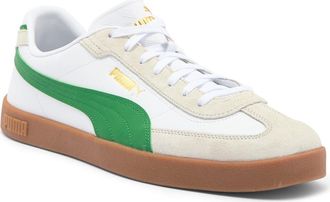 Puma Club II Era Sneaker in Puma White-Archive Green-Gum at Nordstrom Rack, Size 11.5