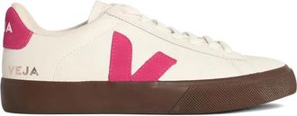 Veja Witte Logo Sneakers Vetersluiting - Dames - Sneakers - Beige - 36 EU - Schoenen