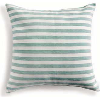 Napa Home & Garden Gideon Square Indoor-Outdoor Pillow 24 in Blue at Nordstrom, Size 24X24