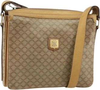 Celine Pre-owned Cross Body Bags, female, Beige, Size: ONE SIZE Pre-owned Plastic Cross Body Bag