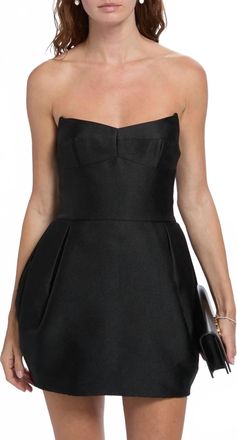 Amanda Uprichard Bowery Dress In Black