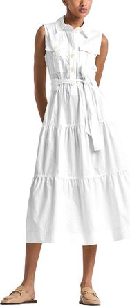 Derek Lam Florence Sleeveless Shirt Dress
