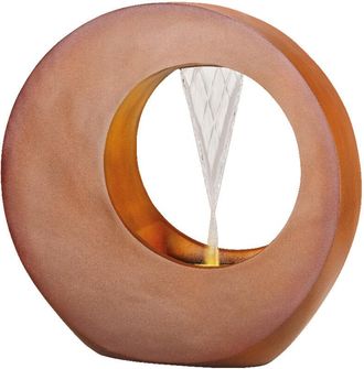 OEM Fontana Da Esterno Rotonda En Poliresina Marr&oacute;n