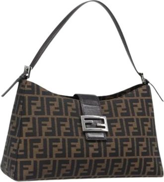 Fendi Borsa a spalla Pre-owned in tela Zucca - - Pre-owned - Donna - Marrone - ONE SIZE