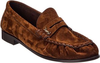 Saint Laurent Le Supple Suede Loafer