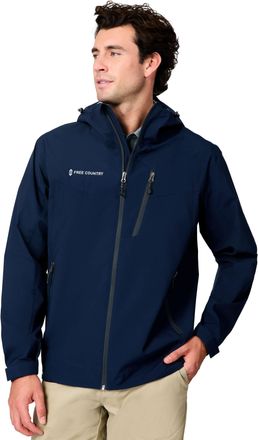 Free Country Mens Hydro Lite X2O Status Rain Jacket