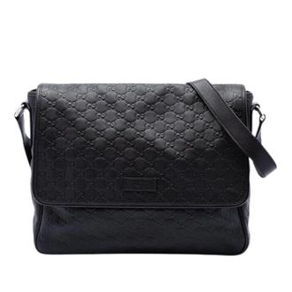 Gucci Pre-owned Cross Body Bags, female, Black, Size: ONE SIZE Pre-owned Messenger Bag