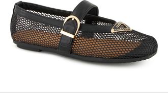 Andrea Womens Mesh Mary Janes