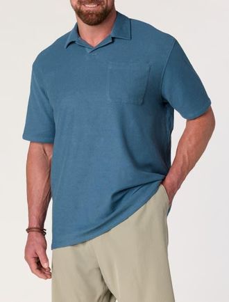 O'Neill Big & Tall ORiginals Knit Polo Shirt in Blue Fusion at Nordstrom, Size Xxx-Large