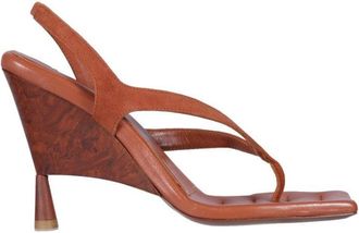 Gia Borghini Sculpted Wedge Sandal