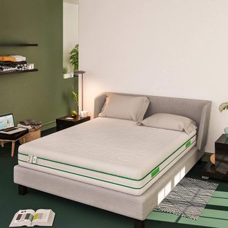 Baldiflex Baldiflex - Materasso 800 Molle E Memory 3 Cm Green Spring, Misura 120x190 Cm