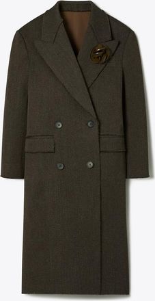 Tory Burch Womens Wool Coat, size 10