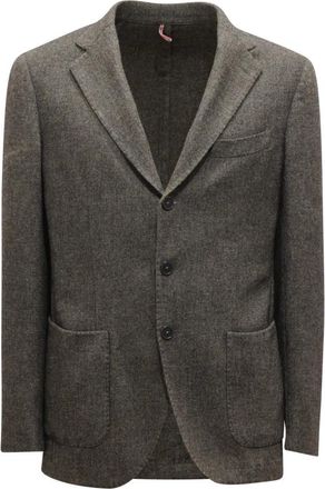 Santaniello Hombre, Chaquetas, Marrón, Talla: L