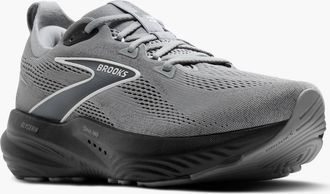 Brooks Mens Glycerin 22 Shoes In Primer Gray/ Ebony/ Bluewash